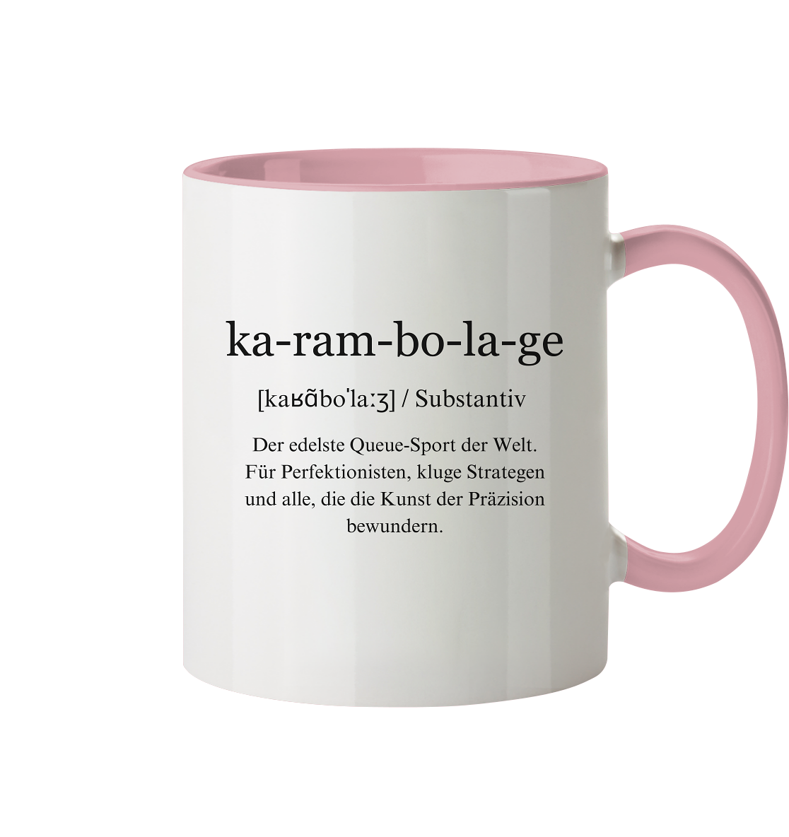 ka-ram-bo-la-ge - Tasse zweifarbig